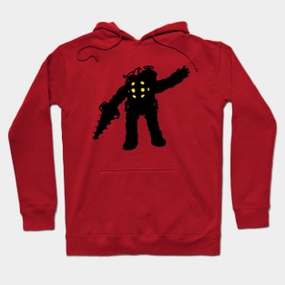 Big Daddy Waving Silhouette Hoodie